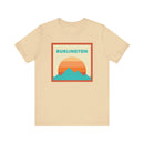Retro Burlington, Vermont T-Shirt, Mountain Sun Tee, Unisex Graphic Shirt, Vintage Burlington, Vermont Top, Outdoor Adventure Clothing-4