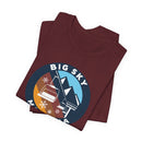 Big Sky, Montana T Shirt - Retro Ski Lift Tee-19