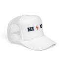 Hawaii Retro Trucker Hat - Lightning Foam Cap-10