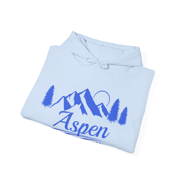 Aspen, Colorado Hoodie - Unisex Mountain Aspen Hoodie Sweatshirt