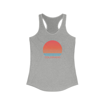 Buy heather-grey Colorado Women's Racerback Tank Top