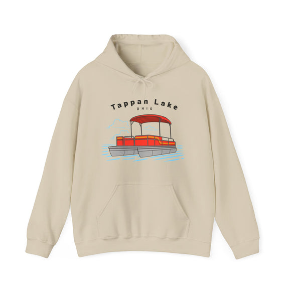 Tappan Lake, Ohio Hoodie - Unisex Ski Lift Tappan Lake