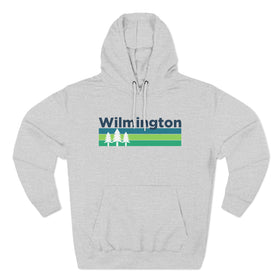 Premium Wilmington, North Carolina Hoodie - Retro Unisex Wilmington Sweatshirt