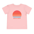Boulder, Colorado Toddler T-Shirt - Retro 80s Toddler Boulder Shirt-5