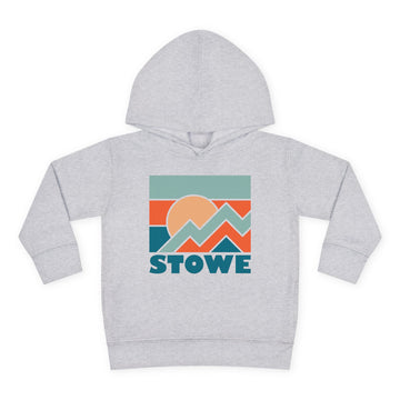 Stowe, Vermont Toddler Hoodie - Unisex Stowe Toddler Sweatshirt - 0