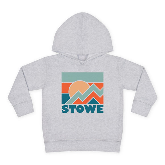 Stowe, Vermont Toddler Hoodie - Unisex Stowe Toddler Sweatshirt