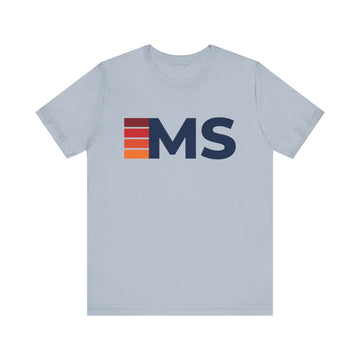 Buy light-blue Mississippi Retro Stripes T-Shirt | Mississippi Tee