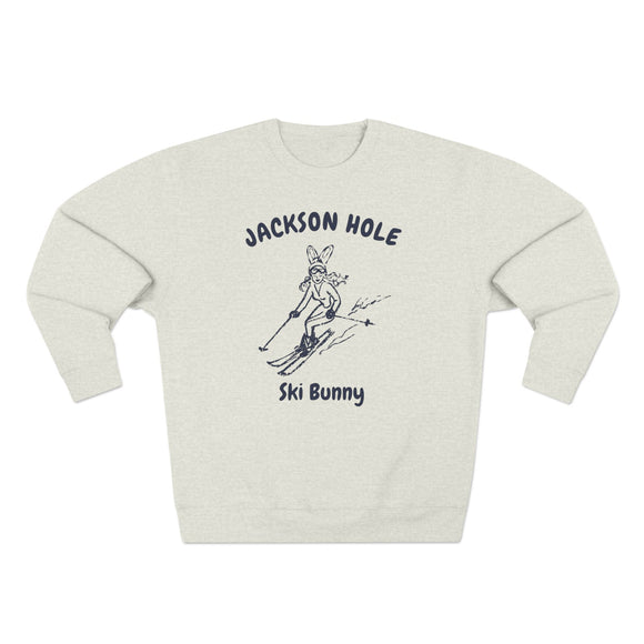 Premium Jackson Hole, Wyoming Ski Bunny Sweatshirt