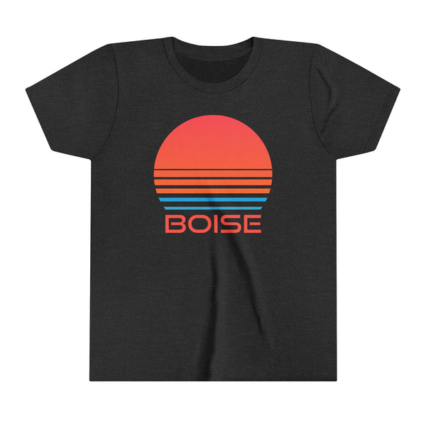 Boise, Idaho Youth Shirt - Retro 80s Boise Kid's T-Shirt