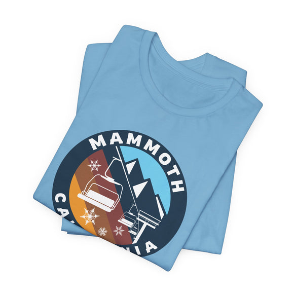 Mammoth, California T Shirt - Retro Ski Lift Tee