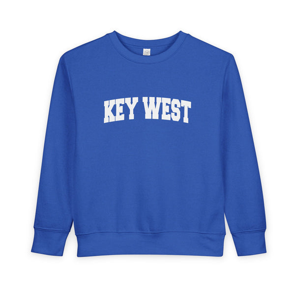 Key West, Florida Toddler Sweatshirt - Key West Toddler Crewneck Sweatshirt