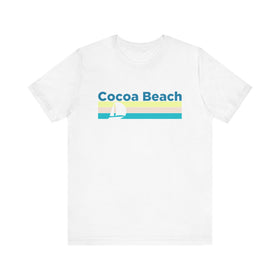 Cocoa Beach, Florida T Shirt - Sailboat Graphic Tee