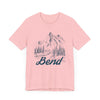 Bend, Oregon Graphic Tee - Mountain Illustration Bend T Shirt