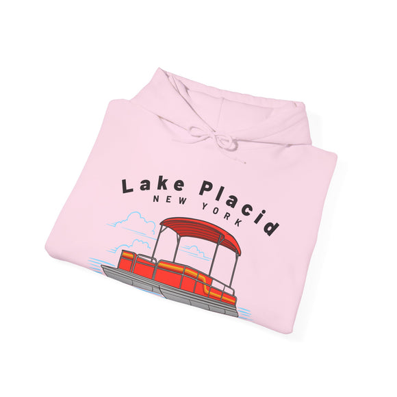 Lake Placid, New York Hoodie - Unisex Ski Lift Lake Placid