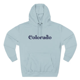 Buy blue-mist Premium Colorado Retro Hoodie