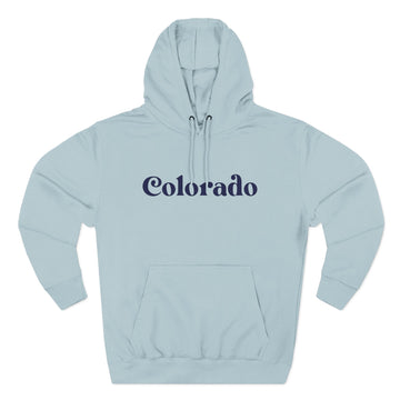 Buy blue-mist Premium Colorado Retro Hoodie