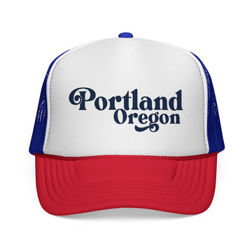 Portland, Oregon Retro Trucker Hat