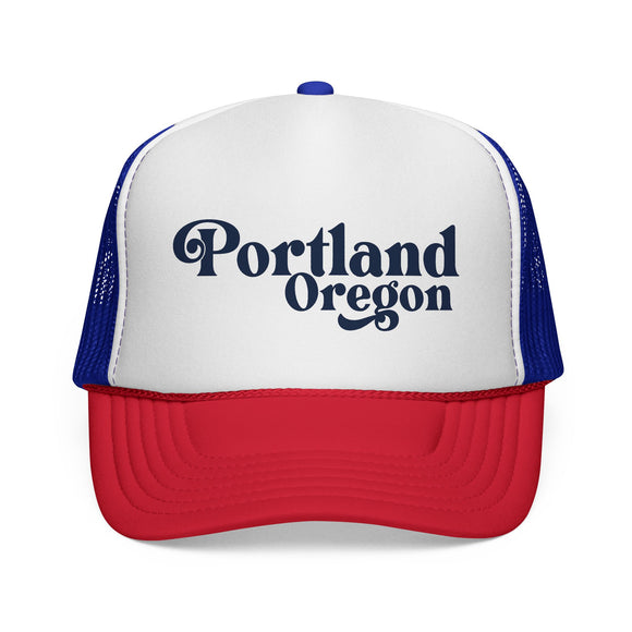 Portland, Oregon Retro Trucker Hat