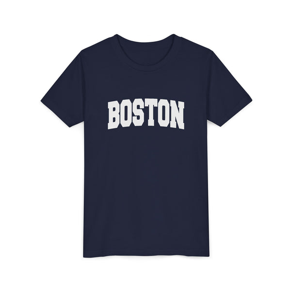 Boston, Massachusetts Youth Graphic Tee - Kids Boston T Shirt
