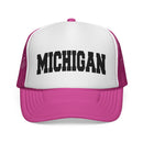Michigan Retro Collegiate Style Trucker Hat-7
