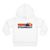 Steamboat, Colorado Toddler Hoodie - Unisex Mountain Steamboat Pullover Sweatshirt, Kids Hooded Jumper, Colorado Souvenir