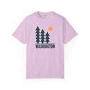 Washington T Shirt, Comfort Colors Cotton 100% Cotton Trees Tee-5