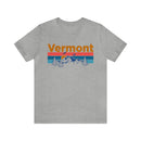 Vermont T-Shirt - Mountain Sunset Unisex Vermont Shirt-1