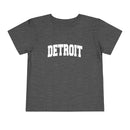 Detroit, Michigan Toddler Graphic Tee - Kids Detroit Vacation T-Shirt-4