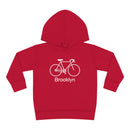Brooklyn, New York Toddler Hoodie - Bike-5