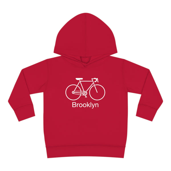 Brooklyn, New York Toddler Hoodie - Bike