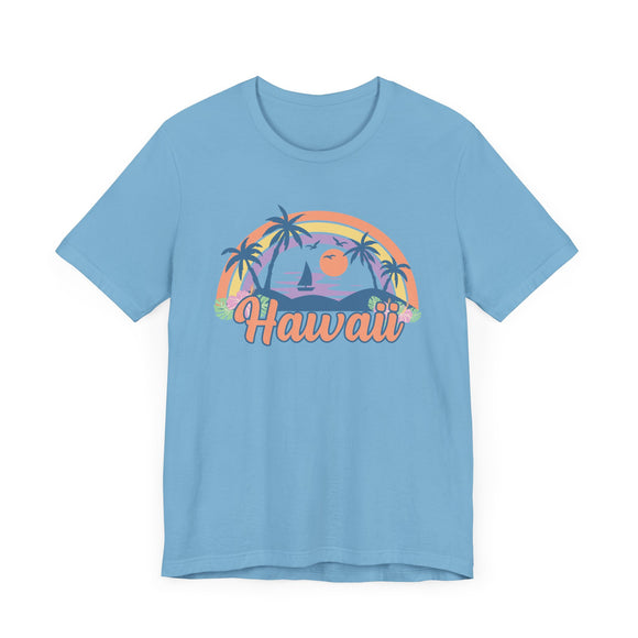 Hawaii T-Shirt - Retro Beach Unisex Hawaii Shirt