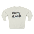 Premium Jackson Hole, Wyoming Sweatshirt Unisex Crewneck, Premium Sweatshirt, Crewneck Jumper, Ski Resort Apparel-3