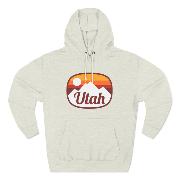 Premium Utah Hoodie - Retro Unisex Sweatshirt