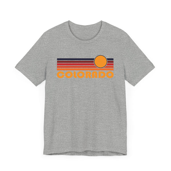 Colorado T-Shirt Retro - Adult Unisex Colorado T Shirt