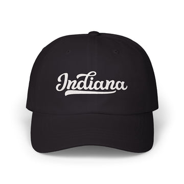 Indiana Dad Hat - Embroidered Indiana Classic Dad Cap - 0