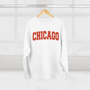 Chicago Retro Orange Crewneck Sweatshirt-10