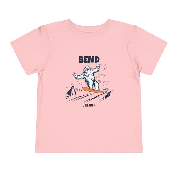 Bend, Oregon Yeti Snowboard Toddler Tee