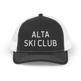 Alta, Utah Snapback Trucker Cap - Embroidered Alta Hat - 0