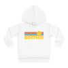 Montreal, Canada Toddler Hoodie - Retro Sunrise Unisex Montreal Toddler Sweatshirt