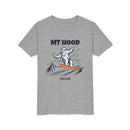 Mt Hood, Oregon Yeti Snowboard Youth Tee - Kids Skiing Shirt-3