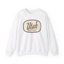 Utah Sweatshirt - Unisex Retro Utah Crewneck Sweatshirt-4