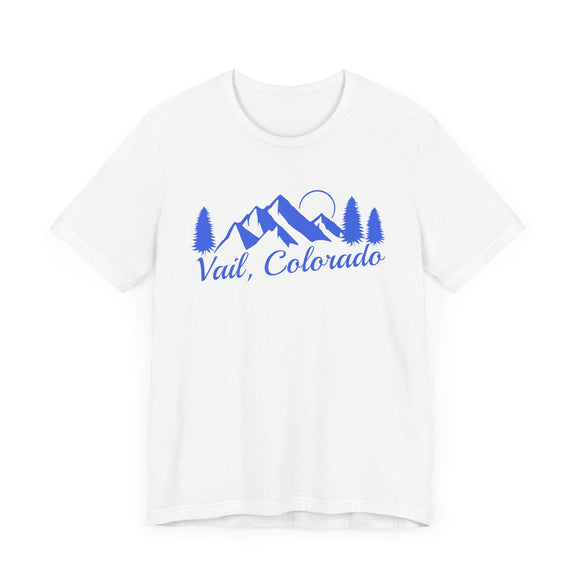 Vail, Colorado T-Shirt - Retro Mountain Unisex Vail Shirt