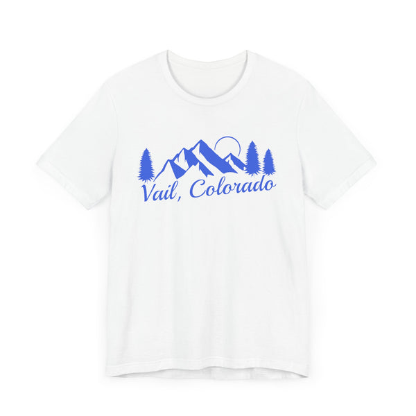 Vail, Colorado T-Shirt - Retro Mountain Unisex Vail Shirt