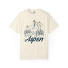 Aspen, Colorado Graphic Tee - Mountain Illustration Aspen T Shirt