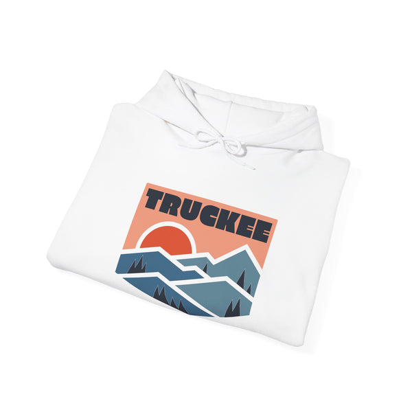 Truckee, California Hoodie - Unisex Mountain Truckee Hoodie Graphic Sweatshirt