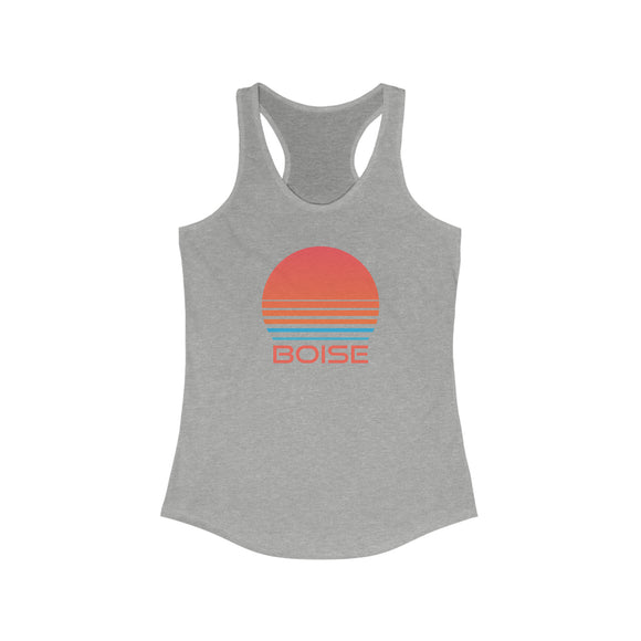 Boise, Idaho Women's Racerback Tank Top