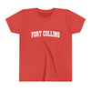 Fort Collins, Colorado Youth Graphic Tee - Kids Fort Collins T Shirt