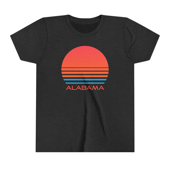 Alabama Youth Shirt - Retro 80s Alabama Kid's T-Shirt
