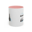 Colorado Retro Snow Skiing Mountain 11 oz Mug, Ski Lodge Decor Coffee Cup, Mountain Gondola Lover Gift, Retro Skiing Mug-4