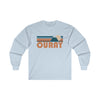 Ouray, Colorado Long Sleeve Shirt - Retro Unisex Ouray Long Sleeve Tee